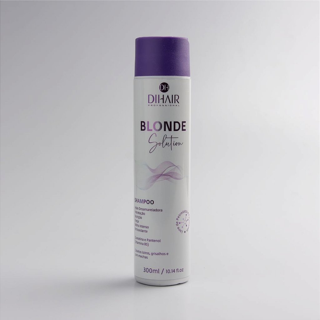 31-khkr9g0ziv Shampoo Blonde Solution 300ml - DIHAIR - Imagem 1