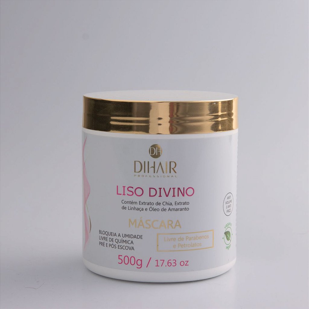 64-niulyrn93y Máscara Liso Divino 500g - DIHAIR - Imagem 1