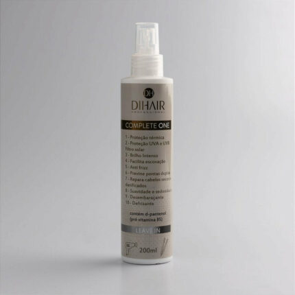 Complete One 200 mL – Leave‑in com Proteção Térmica, Anti‑Frizz e Desembaraço Fácil - Dihair